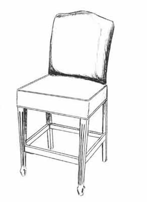 HF-241 - Camel Bar Stool