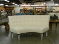 HF-223 - Curved Tufted Banquette