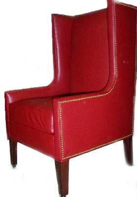 HF-761 - Contemporary Wing Chair