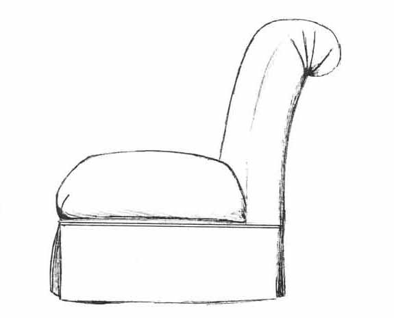 HF-208 - Roll Back Chair, Tight