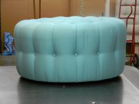 HF-480 - Tufted Round Ottoman