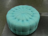 HF-480 - Tufted Round Ottoman