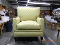 HF-721 - Tailored Chair, Taper Leg