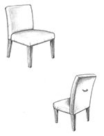 HF-216 - Handle Back Side Chair