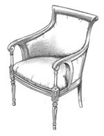 HF-237 - Empire Chair