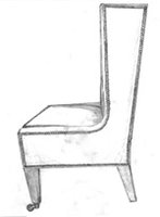 HF-249 - Tall Dining Chair