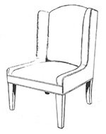 HF-255 - Arch Top Host Chair