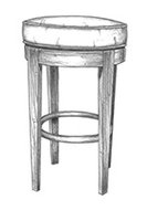 HF-261 - Swivel Bar Stool