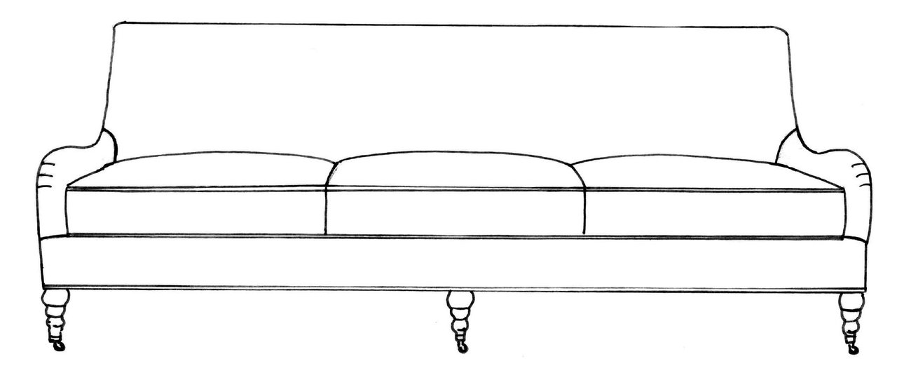 HF-2400 SF - Tight Back Saddle Arm