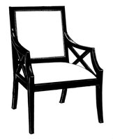HF-444 - X Arm Chair
