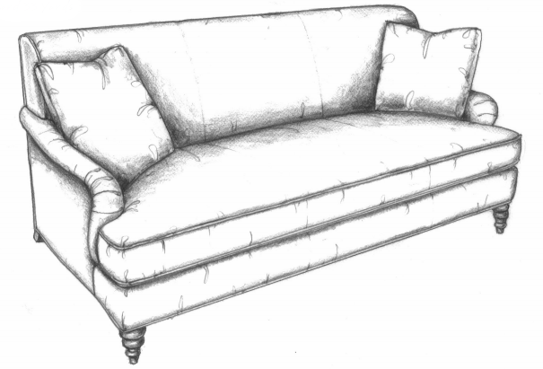 HF-2120 - Sofa with sleeper