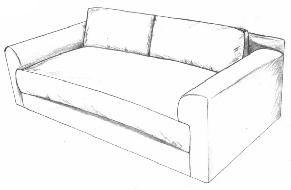 HF-2140 - Key Arm Sofa