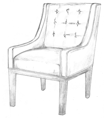 HF-265 - Dining Arm Chair